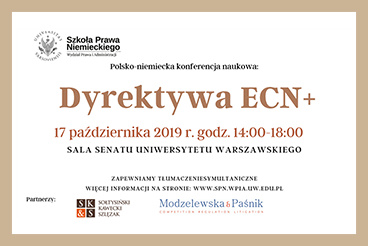 Dyrektywa ECN+ - 17.10.2019 r.