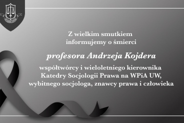 Odszedł profesor Andrzej Kojder - 29.01 ceremonia pożegnalna